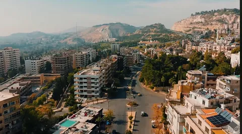 Real-life pictures of Damascus’s (Syria) architecture after the allowing of using drones in the city.
