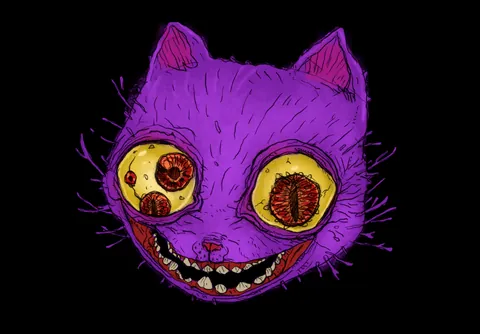 I'm making a small game set in the Alice universe, hand drawn