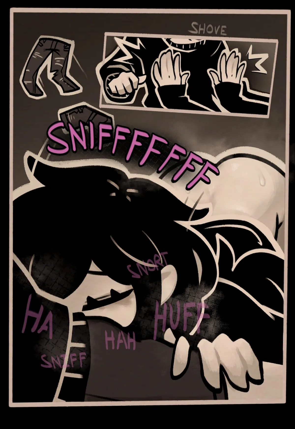 Andrew and Ashley share a bed [The Coffin of Andy and Leyley] (NotSorapoi)