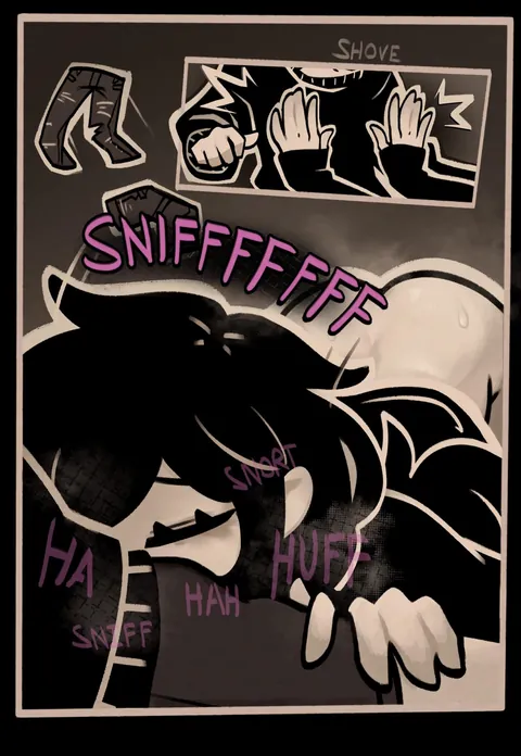 Andrew and Ashley share a bed [The Coffin of Andy and Leyley] (NotSorapoi)