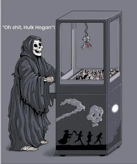 The claw machine always wins.