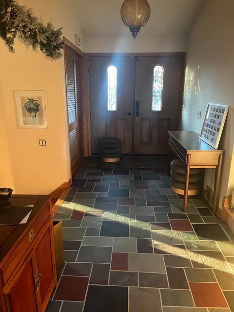 Refinished my slate floors