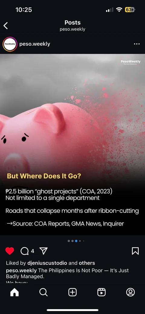 Ph is not poor, it’s just badly managed. Agree?