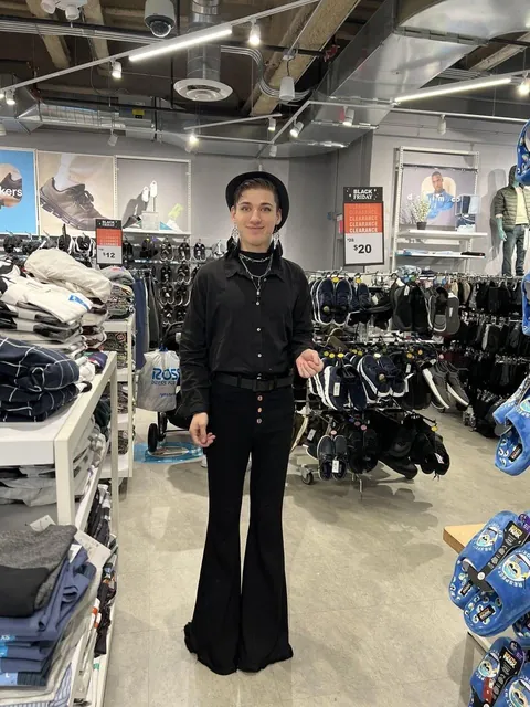 Genuinely terrified to post in this sub but this was my outfit for work yesterday. I work at Guess 