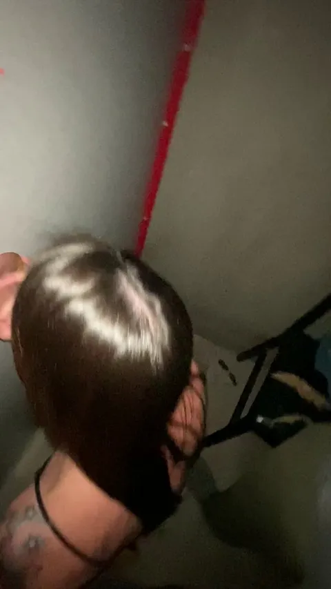 He made me work for it and I licked up the rest of the mess