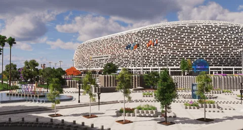 I spent 6 years building a Stadium (with interior)