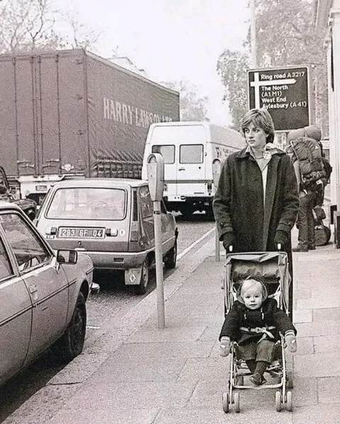 18 year old Diana Spencer working as nanny - 1979.
