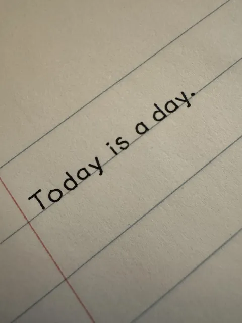 My coworker's handwriting