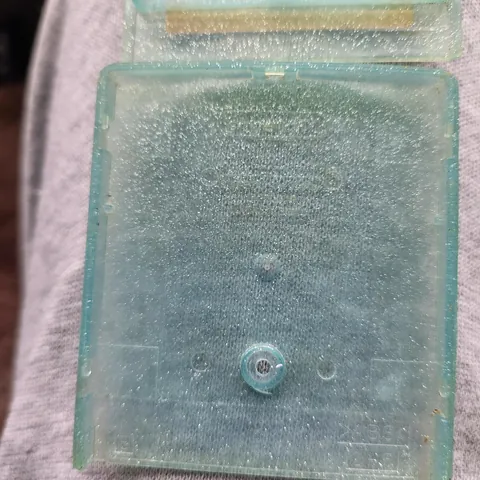 Cleaned and saved this Pokémon crystal from the trash someone was going to throw it away 😭