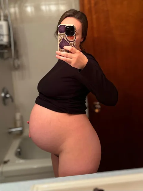 Even when she’s pregnant?