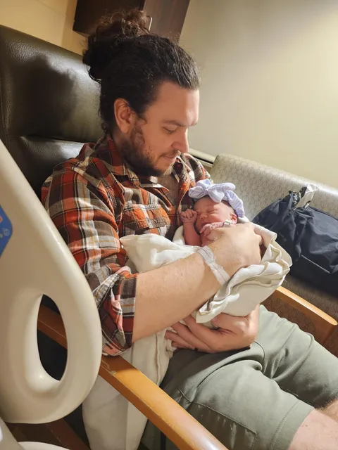 16 months ago we lost our first pregnancy to a miscarriage and I spiraled into a deep depression. Today I held my first child in my arms and felt the world melt away.