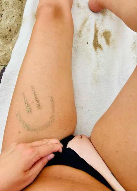 Strandtag ☀️ immer wieder aufregend… (f)