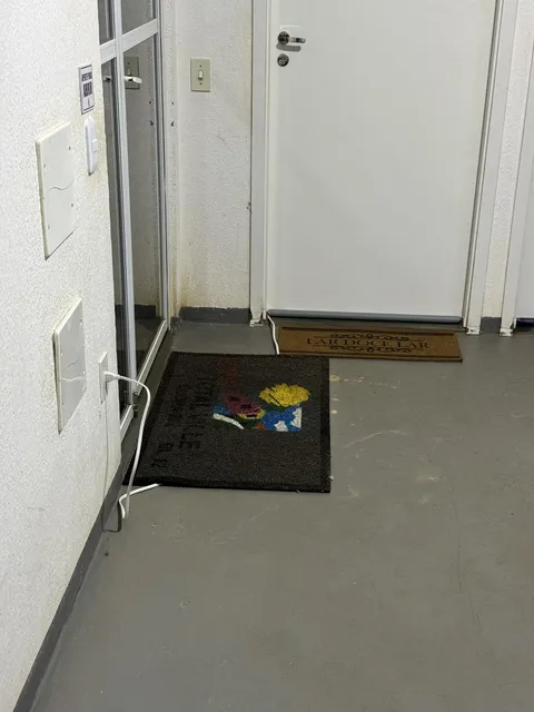 My neighbor stealing some electricity