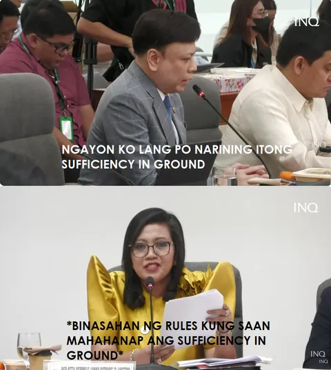 Marcoleta Jr, na di member ng Committee of Justice, umattend ng hearing nang di nag basa ng House Rules.