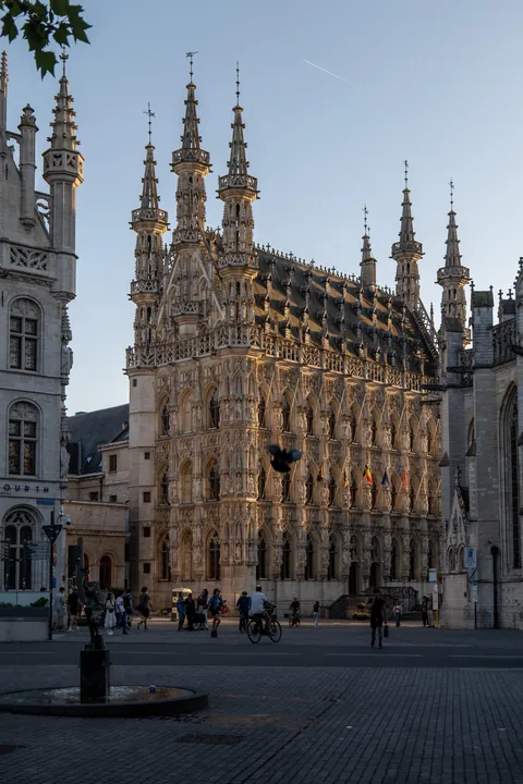 Leuven was absolutely glorious this evening!