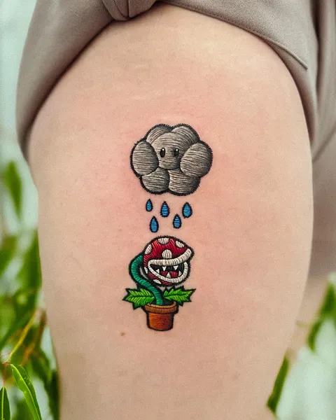 Piranha Plant by Gyeong, Chronic Ink, Toronto ON