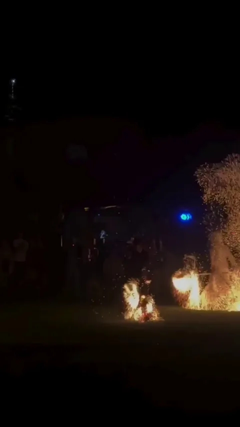 Magical Hypnotica Fire Show in Kutná Hora