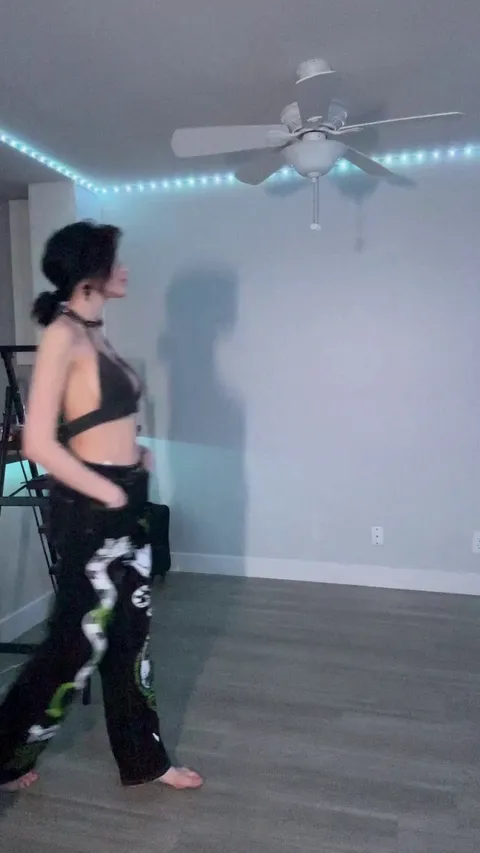 That goth girl didn't know she was being filmed by a hidden camera