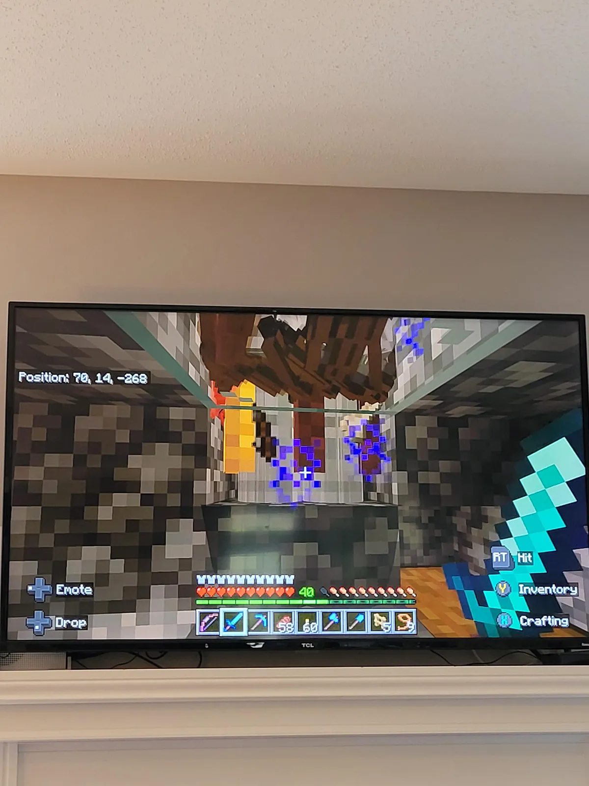 What are these blue/purple particles when using my sword?