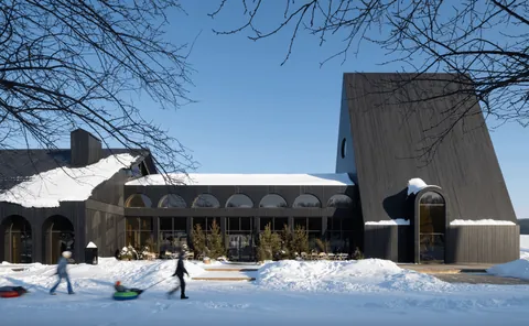 Hospitality Center at Kudykina Gora Park by Megabudka in Lipetsk Oblast, Russia