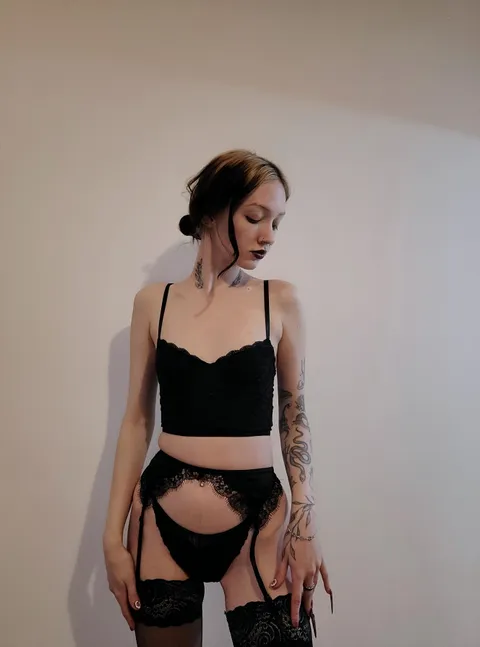 That garter belt definitely made my front look even more alluring