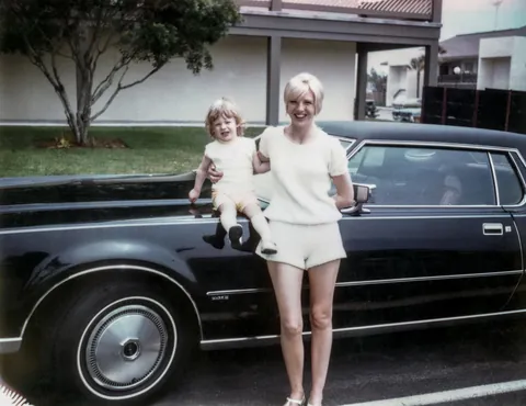Some photos of me and my mom from 1970 through 1972