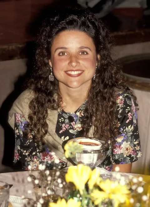 Julia Louis Dreyfus , at the 15th Annual Film Crystal awards ,1991
