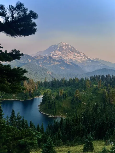My tiny British mind can’t quite comprehend this view, Mt Rainer National Park [OC] [2250x3000]