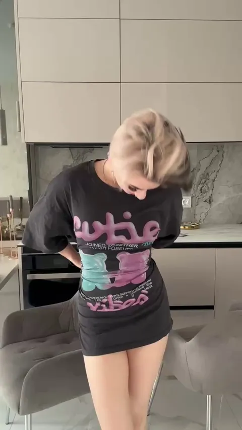 with or without the cute T-shirt?