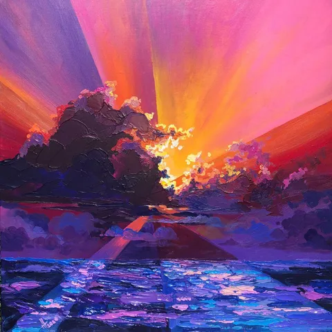 Through The Walls, Anastasia Trusova, acrylic , 2020