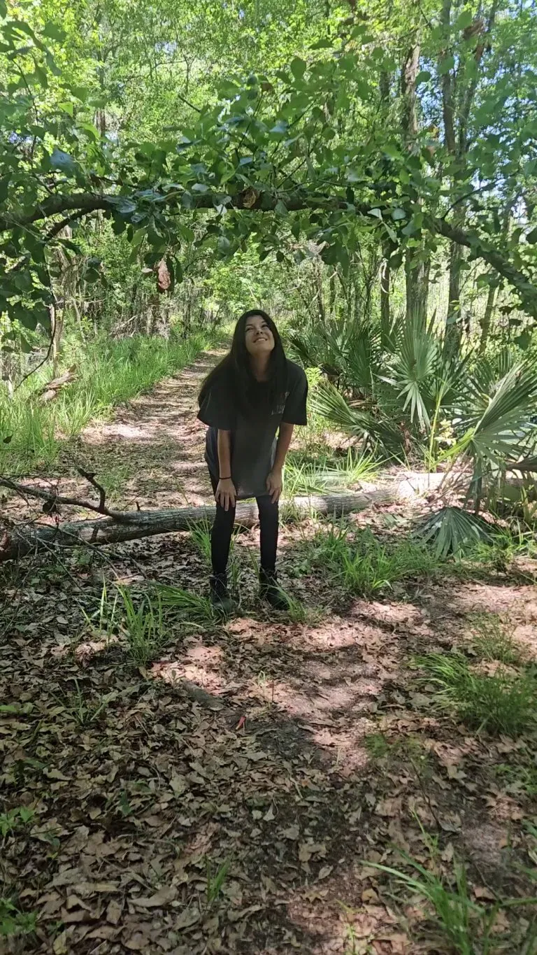 I dont know about yall but I never get tired of showing off my titties on a hike !