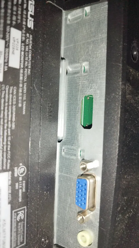 hdmi port dissapeared