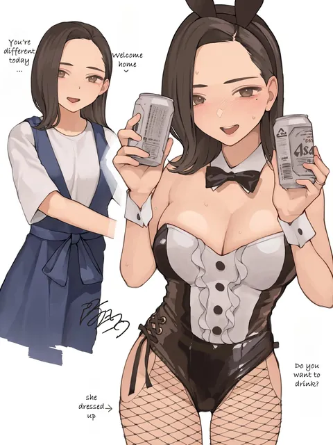 [Minagi KOH] OK no Hi wa Cosplay Shiteru Tsuma | 594099