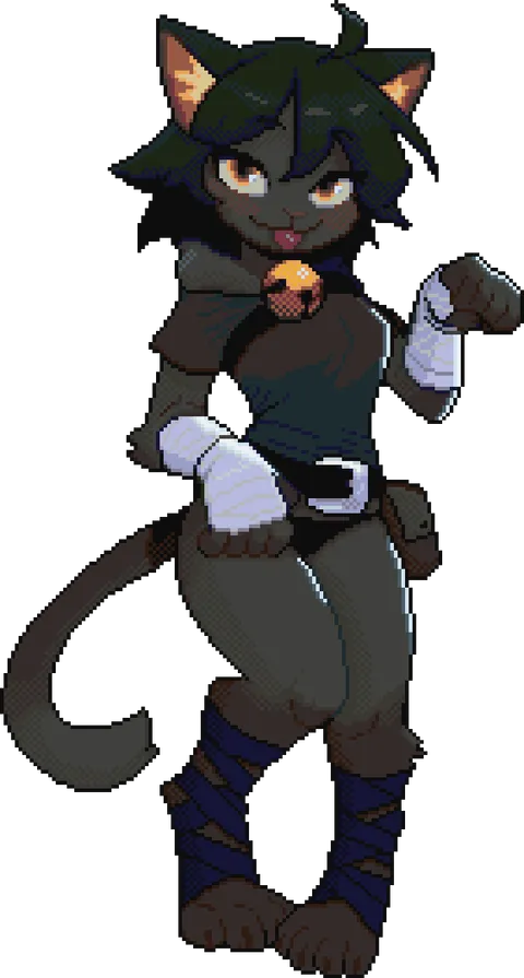 Tabaxi merchant (art by me)