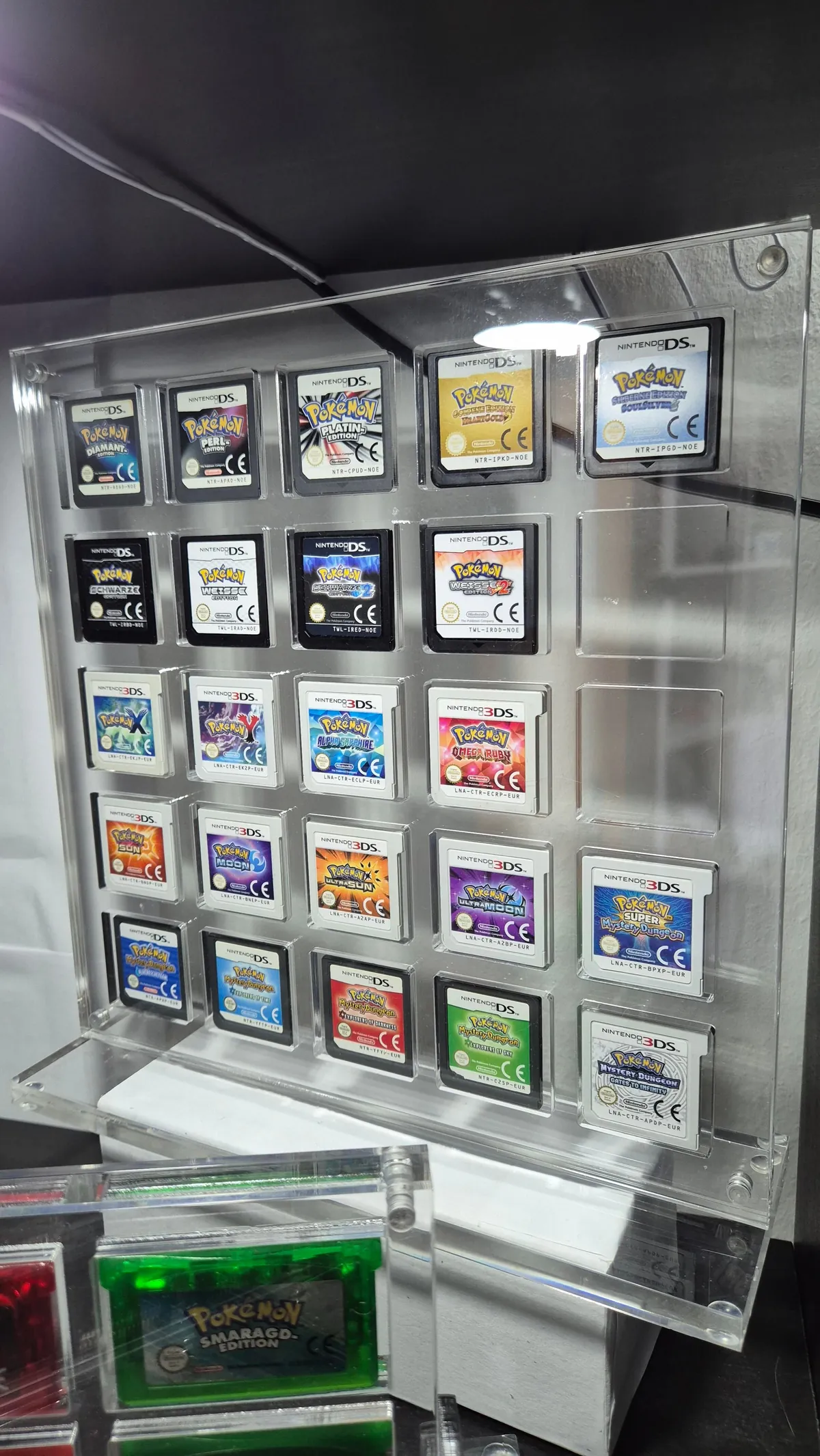 Just finished my small collection of Pokemon editions