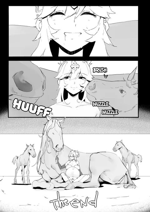 Artoria and her horse (PUK)