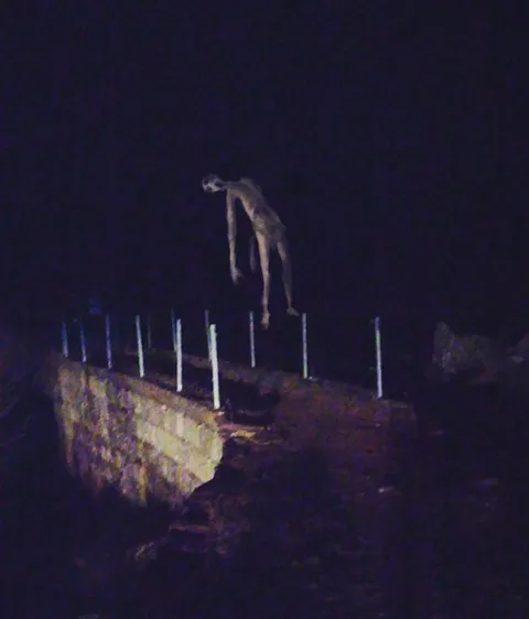 It floated there infront of me