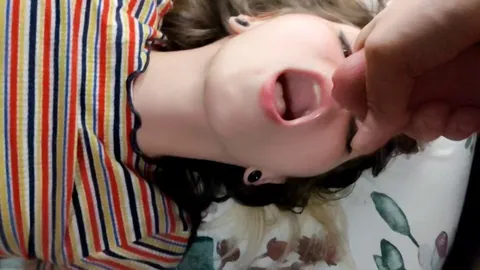 I love a mouthful of cum