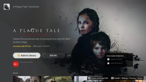 PSA: July PS+ titles are now live to claim (from midnight your local time). PS5: A Plague Tale: Innocence. PS4: Call of Duty: Black Ops 4 &amp; WWE 2K Battlegrounds