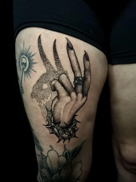 shadow puppet by zach stowers at seventh sin in charlotte, nc