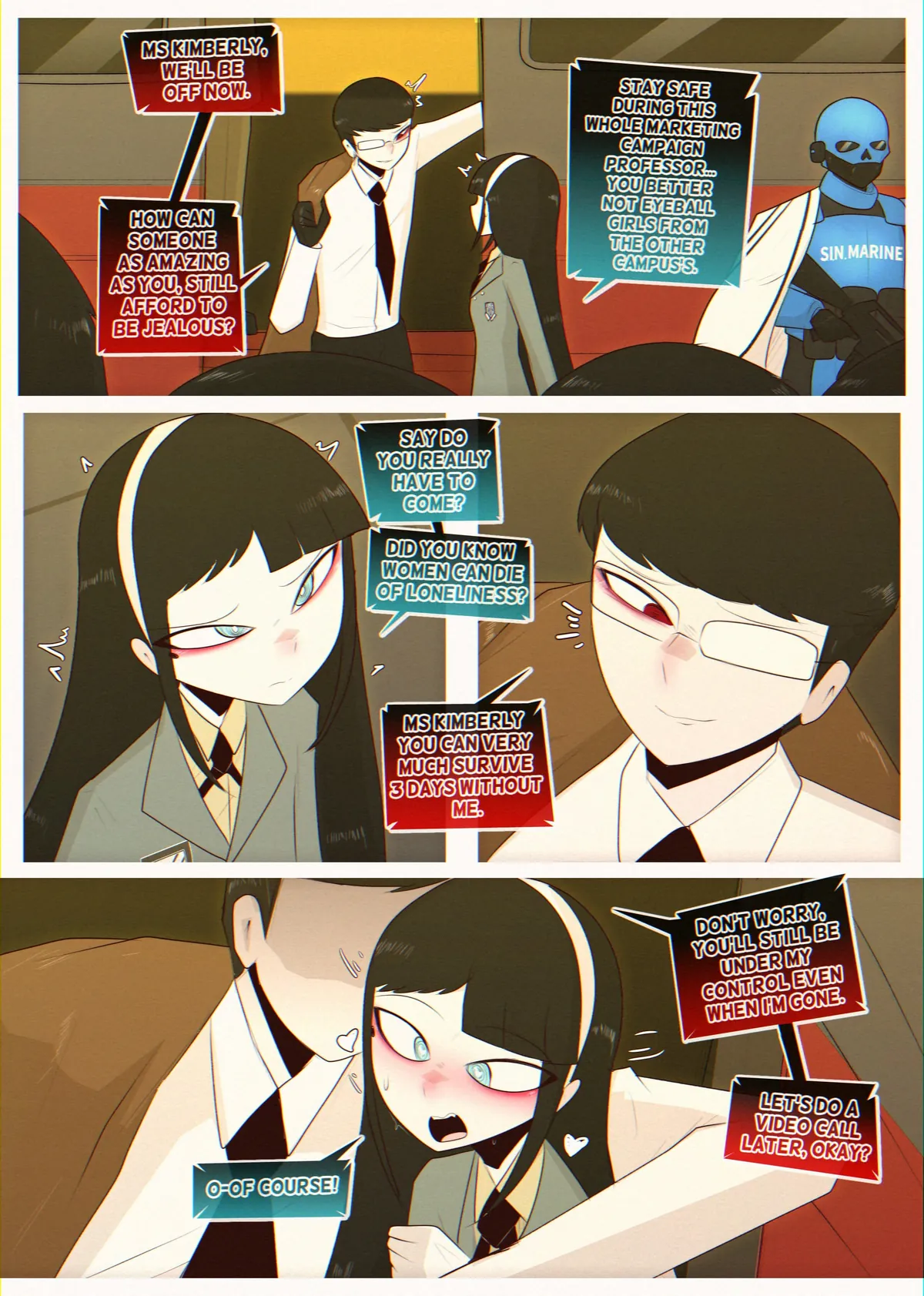 Long distance bondage! (oc)