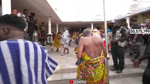 Speed met the King’s Palace Guard/executioner in Ghana and thought he was Batman