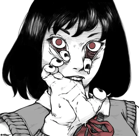 CLEAR SIGHT a redraw of a piece I did a while ago