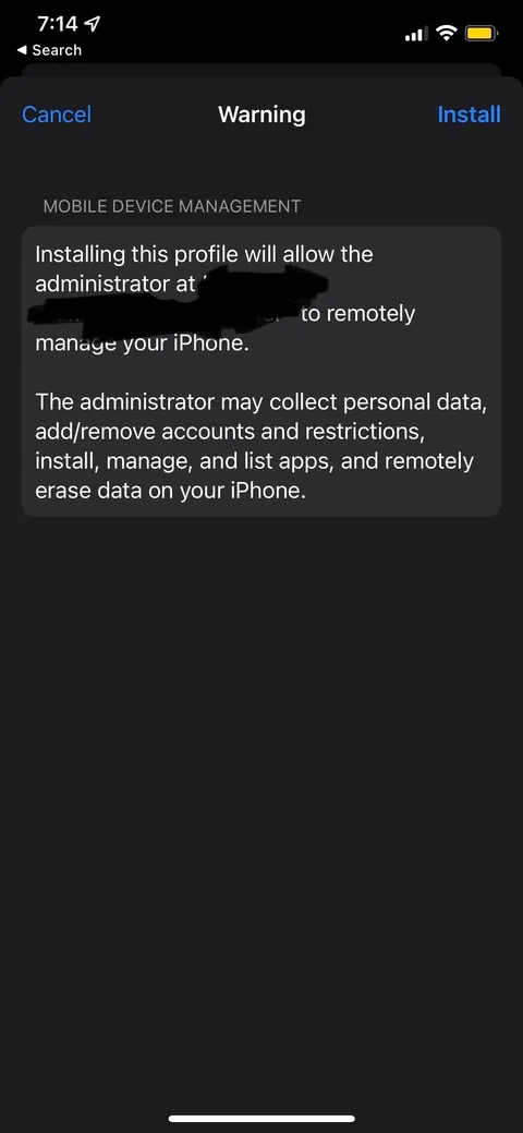 My school wants us to allow this on our personal devices, just to use Google Classroom.