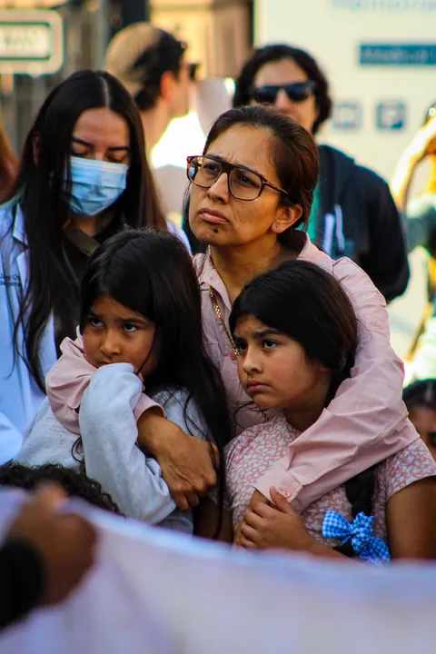 Healthcare workers marched through Los Angeles today to protest ICE mistreatment of detainees [OC]