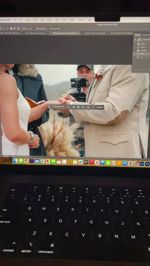 Generative fill technique