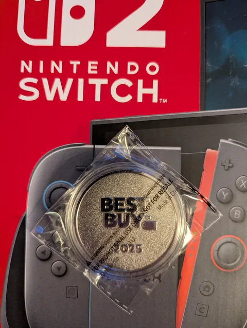 Best Buy Coin for Switch 2