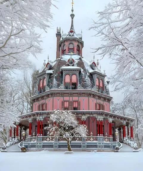 Armour-Stiner Octagon House, Westchester County, New York, USA