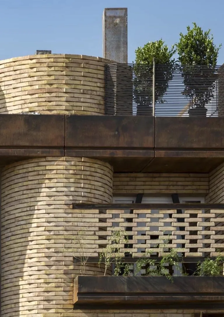 Interesting examples of mid-rise apartments in Iran