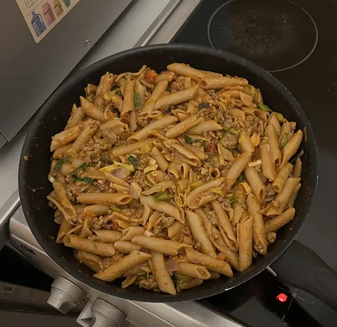 Made some pasta for my mum on her birthday. The reactions were positive.